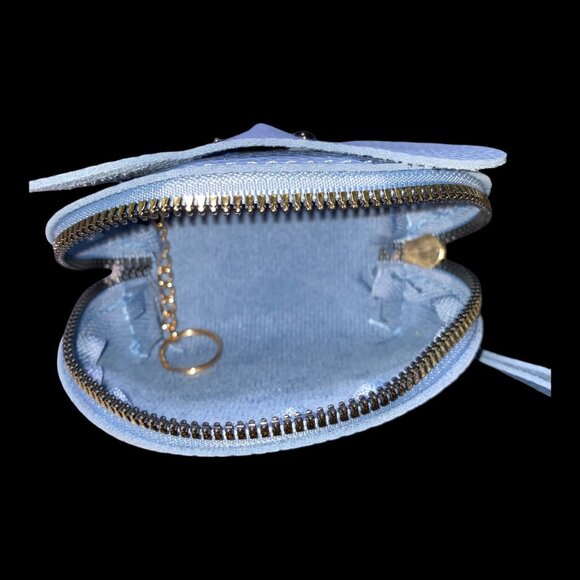 Elephant Necklace Earrings Pierced Sterling Silver Draw String Jewelry Bags Purs - Picture 13 of 14